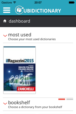 Ubidictionary: tutti i dizionari più prestigiosi, traduzione e personalizzazione testi, lessico aziendale screenshot 2