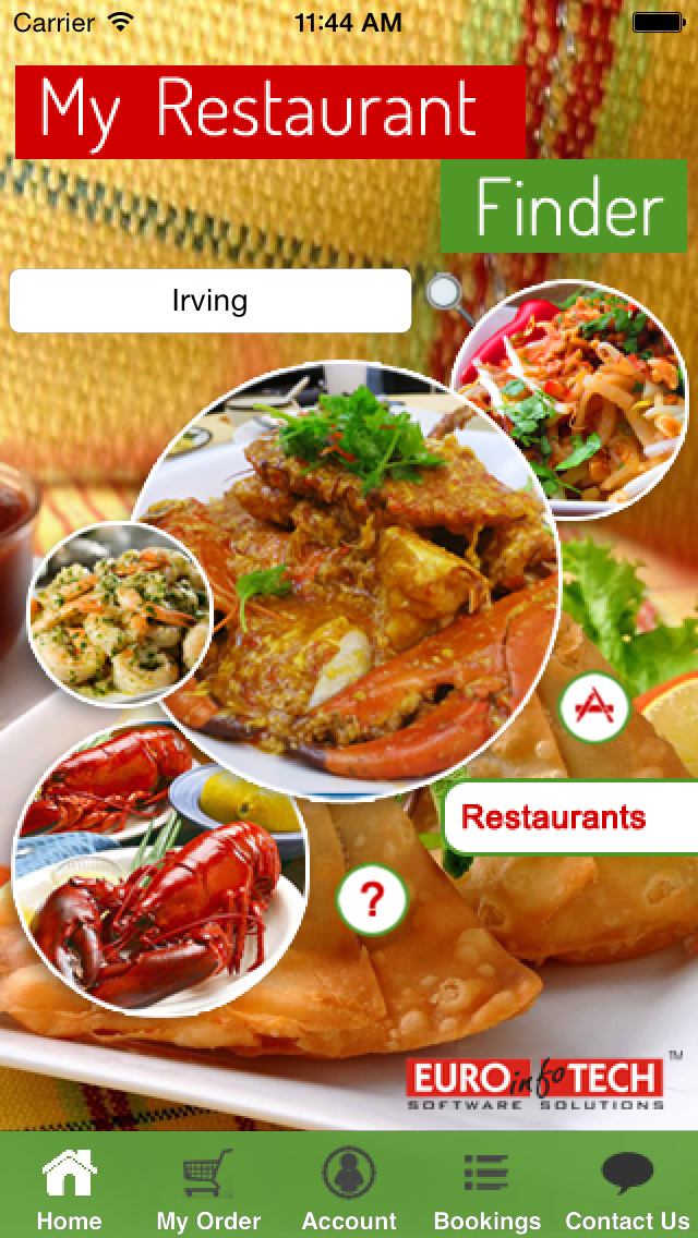 Screenshot #1 pour My Restaurant Finder