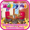 Wedding Proposal on Valentine's Day