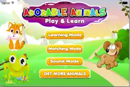 Game screenshot Adorable Animals for Kids Free mod apk
