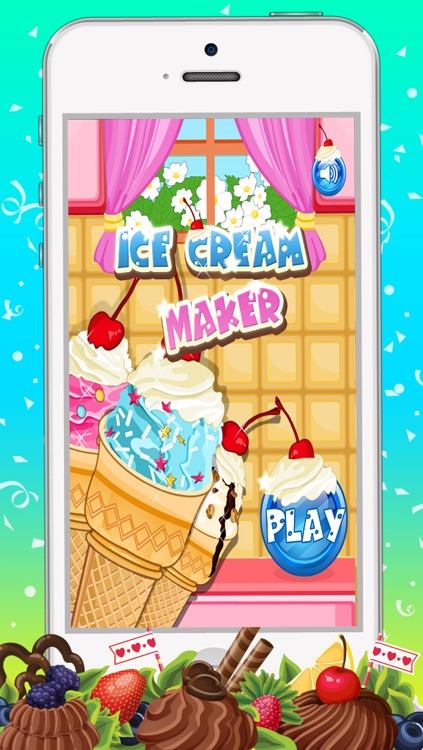 Ice Cream Cone Maker Game screenshot-4