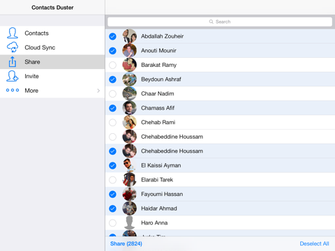 Screenshot #5 pour Cloude - The Most Reliable Contacts Cloud Backup, Sync and Restore