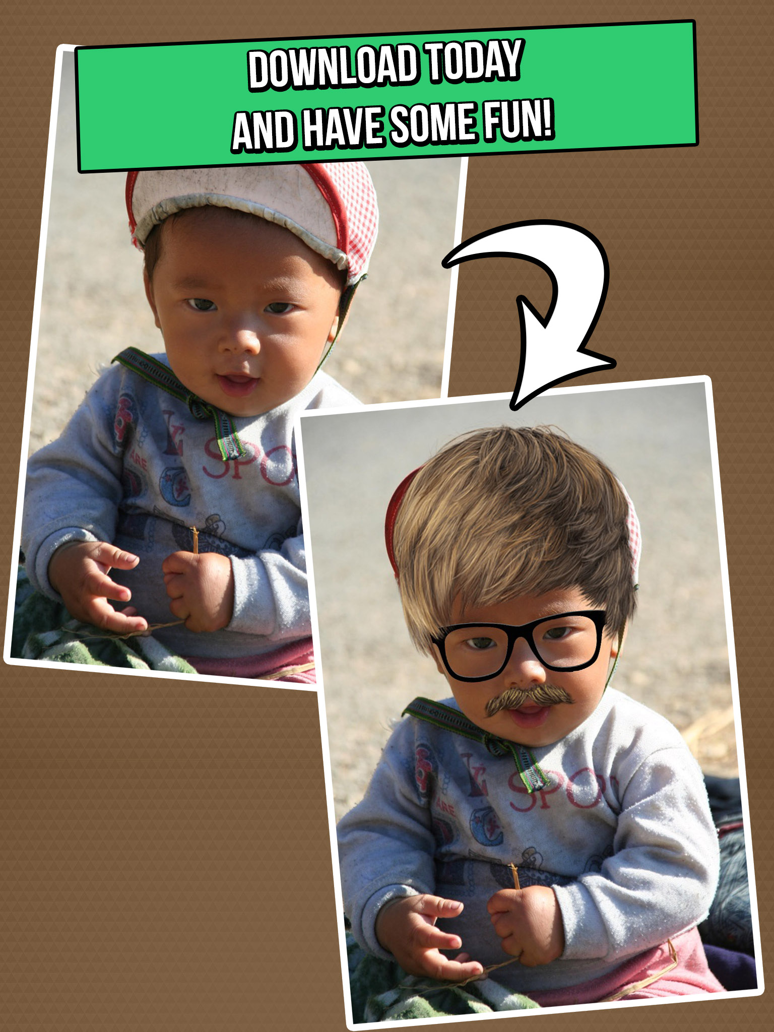 The Amazing Mustache Booth - A Funny Photo Editor with Hipster Stache, Manly Beards, and Cool Hairs screenshot 10