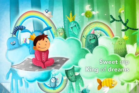 Off to bed! Boys and girls - Interactive lullaby storybook app for bedtime screenshot 4