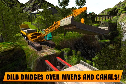 Bridge Builder: Crane Driving Simulator 3D screenshot 4