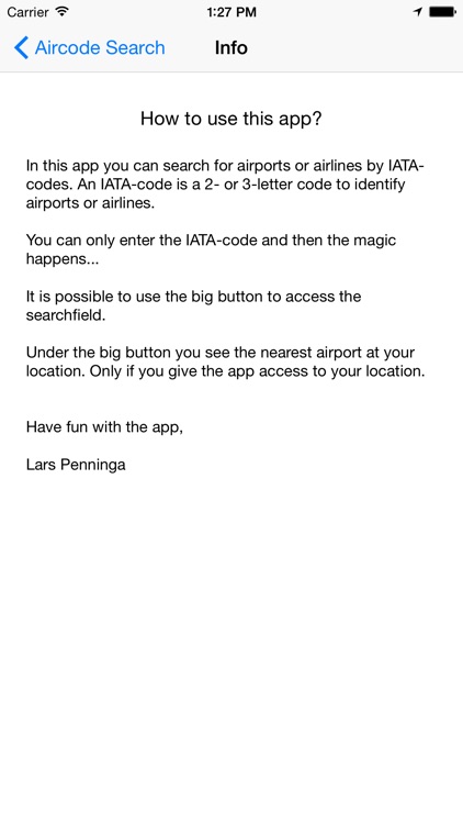 Aircode Search screenshot-3