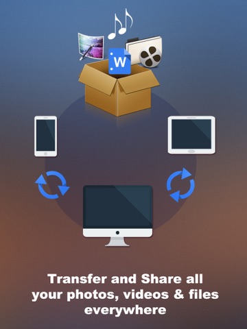 Screenshot #4 pour Home Sharing - transfer photo, video and file more easily in the local Wi-Fi network