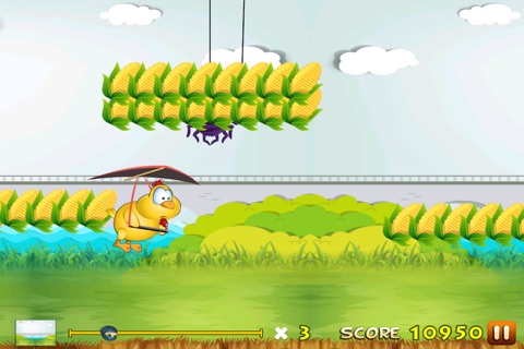 Baby Chicken Joyride Lite - A Tiny Farm Animal Skater screenshot 4