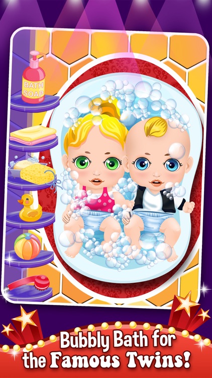 Mommy's Celebrity New Born Twins Doctor - newborn babies salon games!