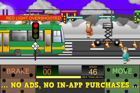 Tram Simulator 2D Premium - City Train Driver - Virtual Pocket Rail Driving Game screenshot 4