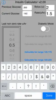 insulin protocol calculator iphone screenshot 2