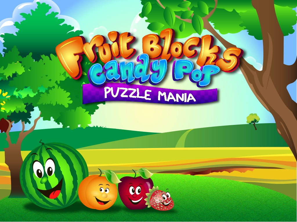 A Fruit Blocks Candy Pop Maker Mania Puzzle Game Free screenshot 5