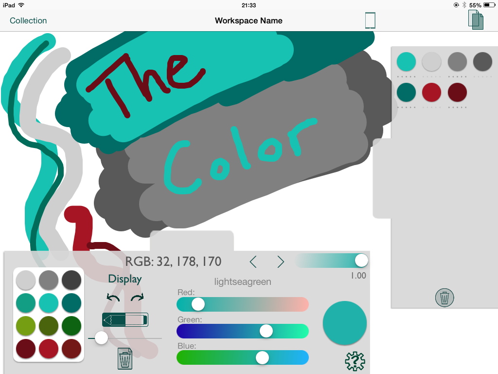 The Color App Lite - Color Palette Selection Tool