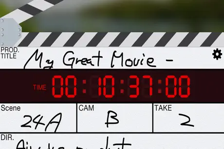 ClapperPod SP -Drawable Clapperboard- for iPhone