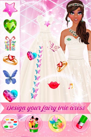 Princess Wedding Makeover - Diseña el vestido de la boda screenshot 2