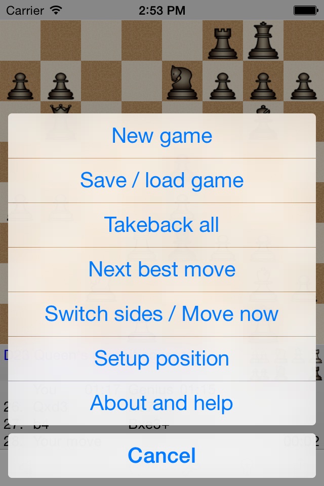 Chess Genius screenshot 3