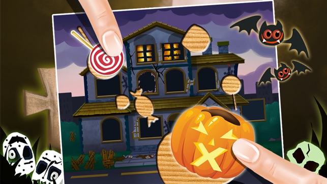 Kids Jigsaw Puzzle - Halloween Learning Games(圖3)-速報App