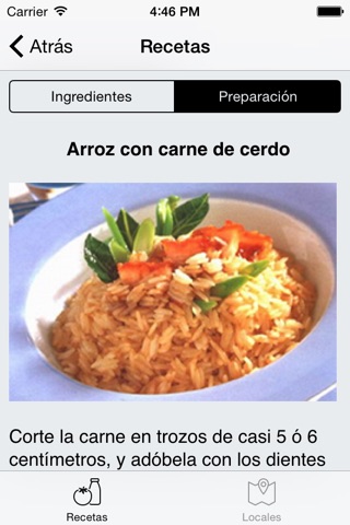 Cuban Recipes Rice & Restaurants screenshot 2