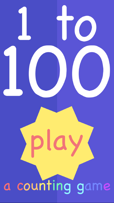 1 to 100 - Help your kids learn to count to 100, one number at a time! Screenshot