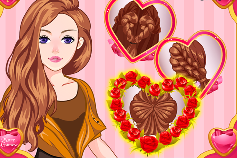 Valentine's Day Hairdos screenshot 3