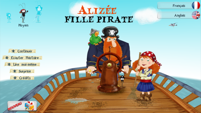 Screenshot #1 pour Alizée, fille pirate - Gratuit