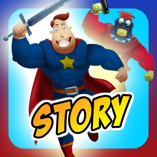 Create My Own Interactive Action Superheroes And Super Villains Story Books Advert Free Game