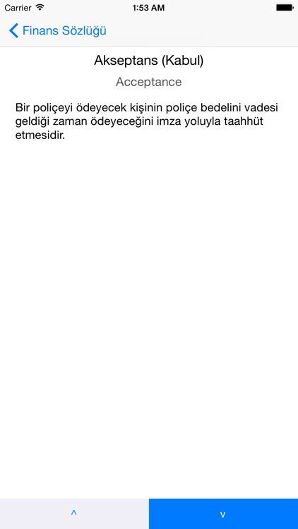 Finans Sözlüğü