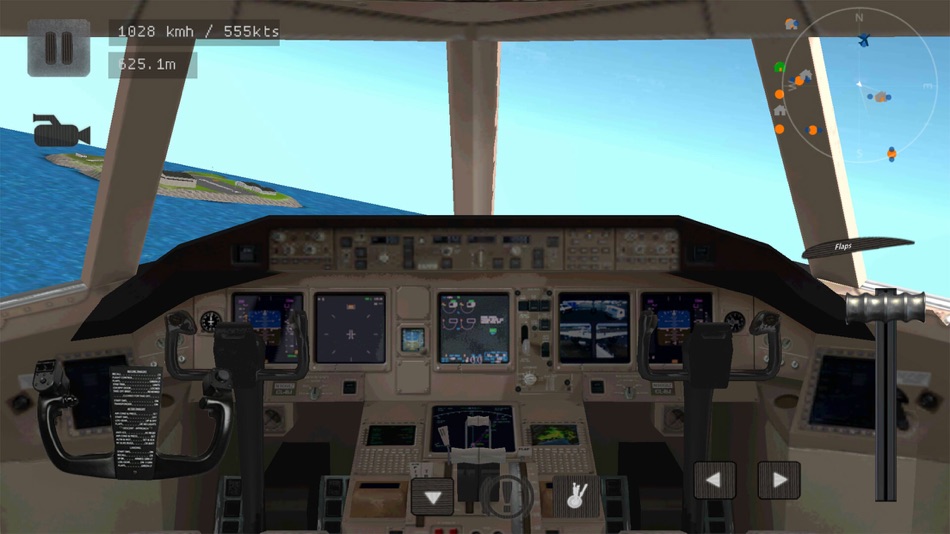 #3. Flight Simulator : Plane Pilot (iOS) 由: Vahagn Sargsyan