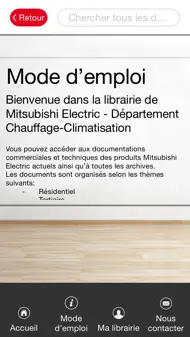 Librairie Mitsubishi Electric France iphone bilder 0