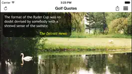 Game screenshot Golf Quotes apk