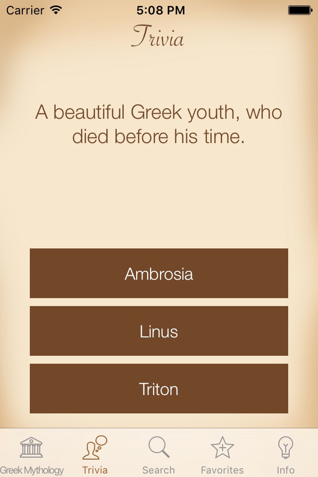 Mythology - Greek screenshot 3