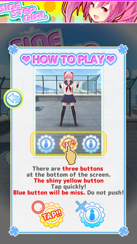 SIDE STEP GIRL - Free Anime Game - screenshot 2