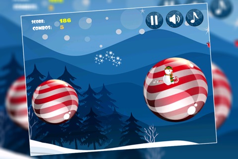 Snowman on Christmas Night : Ride & Jump The Holiday Decorations screenshot 4