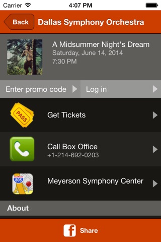 Dallas Symphony Orchestra screenshot 3