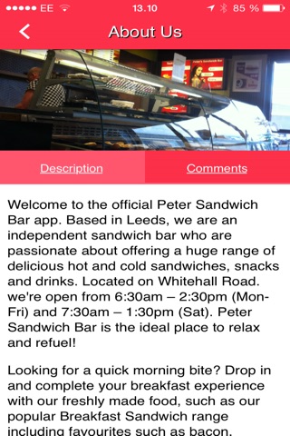 Peters Sandwich Bar screenshot 2