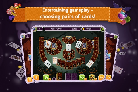 Solitaire Halloween Story screenshot 2