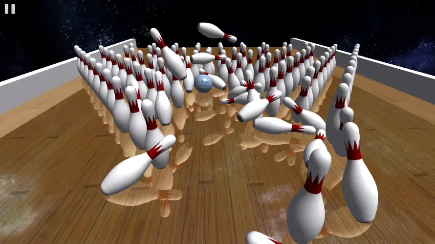 Galaxy Bowling screenshot 2