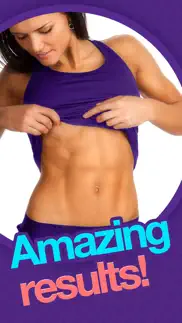 amazing abs – personal fitness trainer app – daily workout video training program for flat belly and calorie burn iphone screenshot 1