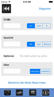 bz-rechner iphone bildschirmfoto 3