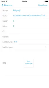 Beacon Verwaltung screenshot #2 for iPhone