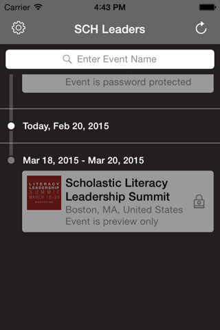 Leadership Summits 2014-2015 App screenshot 2