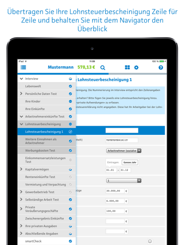 smartsteuer 2015 screenshot 2