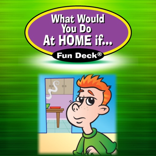 What Would You Do at Home If ... Fun Deck icon