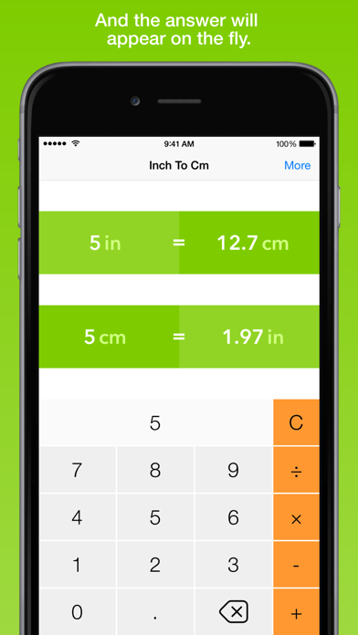 Inch To Centimeter, the fastest length converterのおすすめ画像2