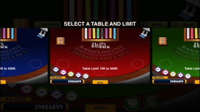 Blackjack 21 plus Free Casino-style Blackjack game screenshot 3