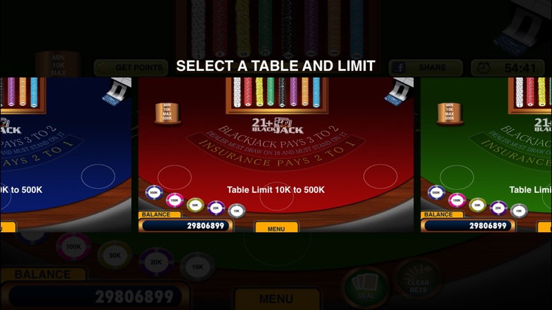 Blackjack 21 + Free Casino-style Blackjack game screenshot 3
