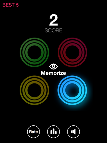 Screenshot #6 pour Colors! Memorize and Repeat the Light Sequences