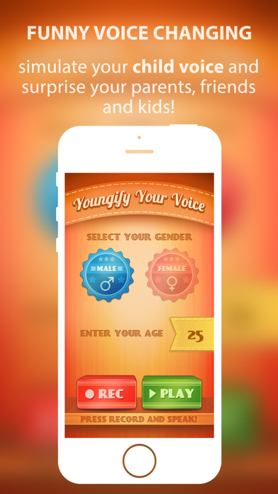 Youngify Your Voice – Simulate Your Child Voice!のおすすめ画像2