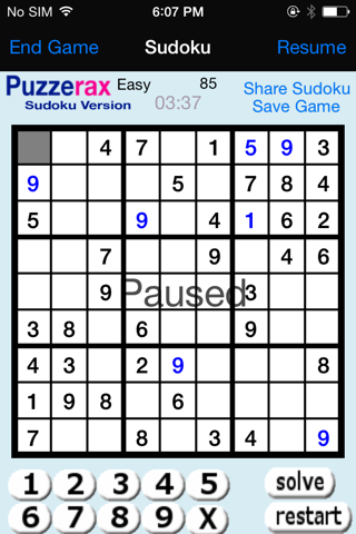 Puzzerax - Sudoku screenshot 3