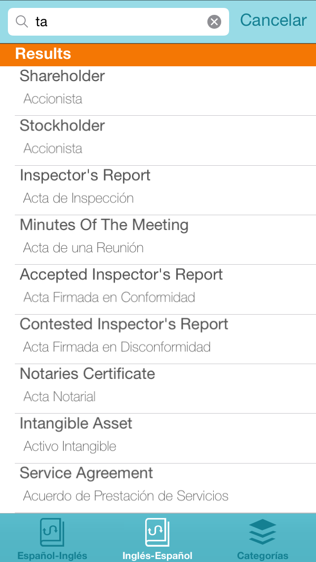Diccionario Jurídico Fiscal Screenshot
